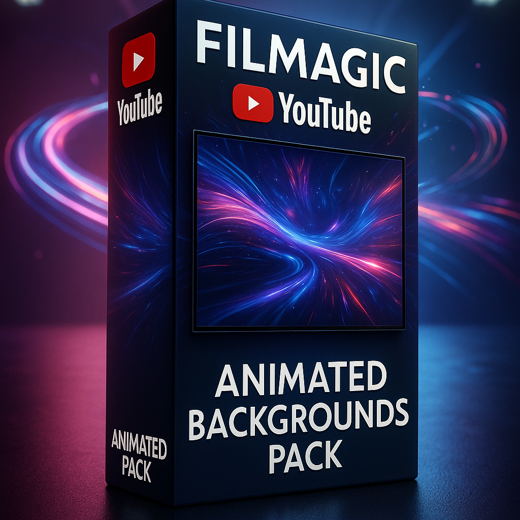 YouTube Motion – 11 Animated Backgrounds Pack 🎥✨