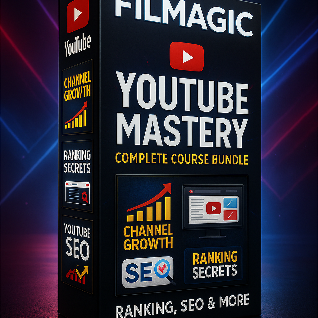 YouTube Mastery: Complete Course Bundle (Ranking, SEO &amp; More)